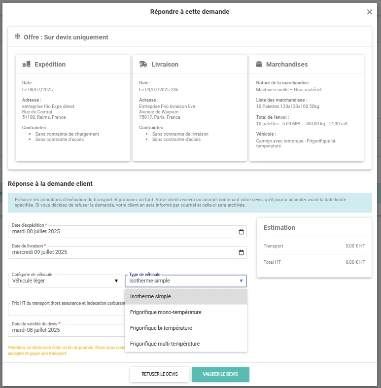 Véhicules liés aux devis et aux offres : ce qui change sur votre application Bary au mois de juillet !