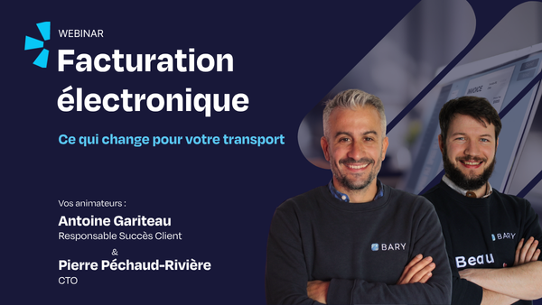 Replay – Facturation électronique : ce qui change pour vos transports