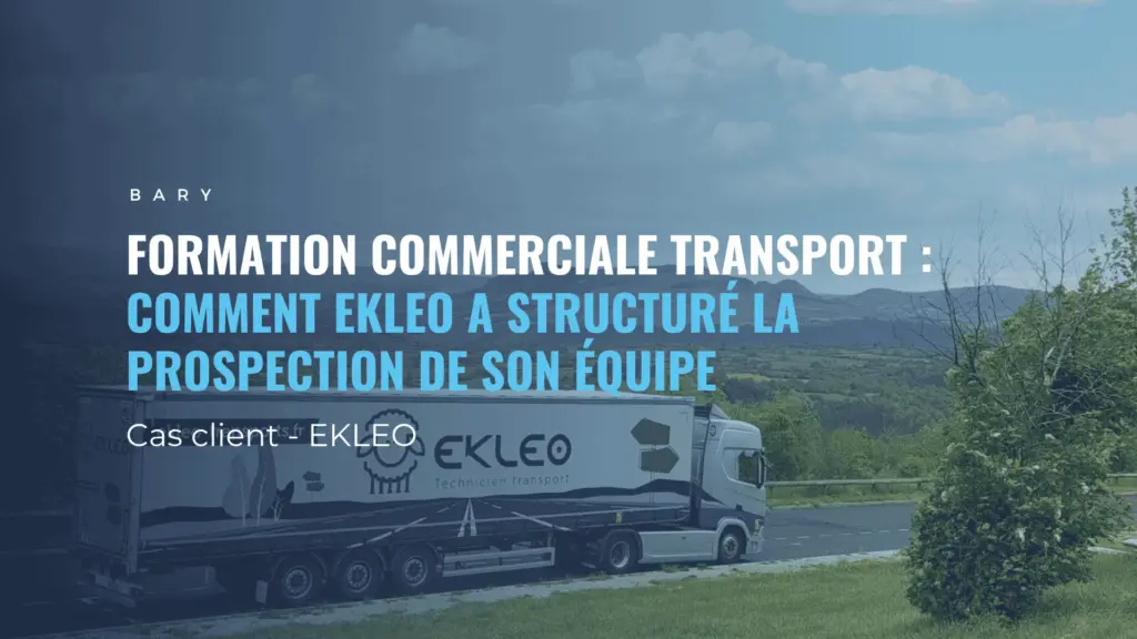 Formation commerciale : comment Ekleo a repris la main sur sa prospection